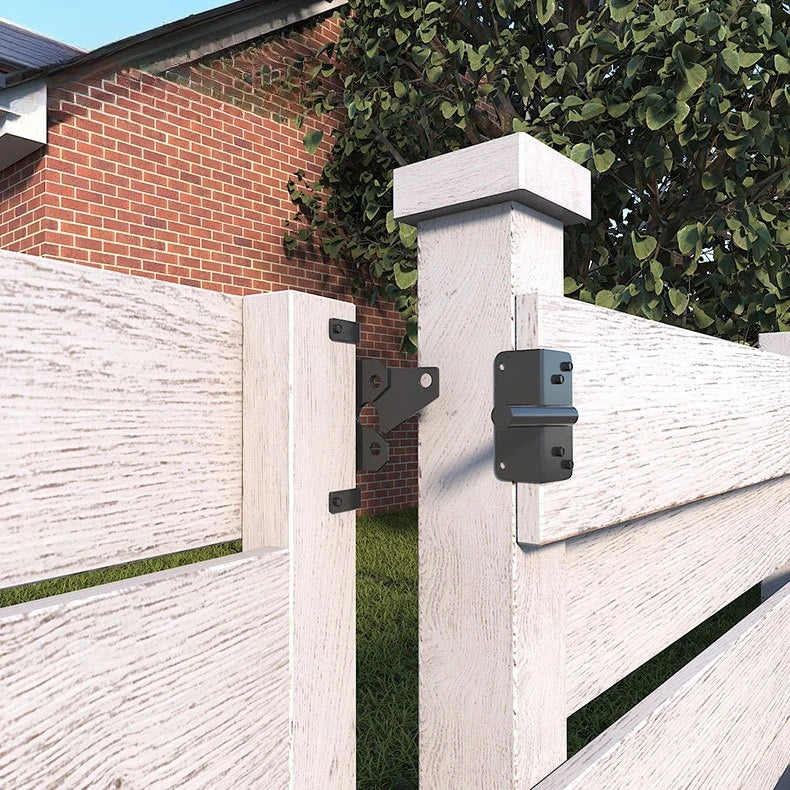 PVC Fence Door Hinge Garden Door Accessories Hinge Fence Hinge Bolt