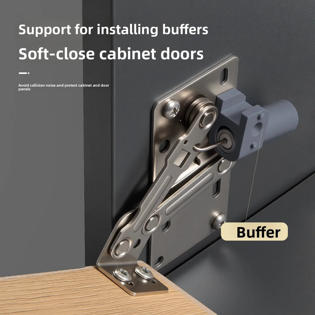 Sink Cabinet Under Turn 45 Degree Hinge Lower Door Damping Door Hinge Furniture Cabinet Door Connector Accessories