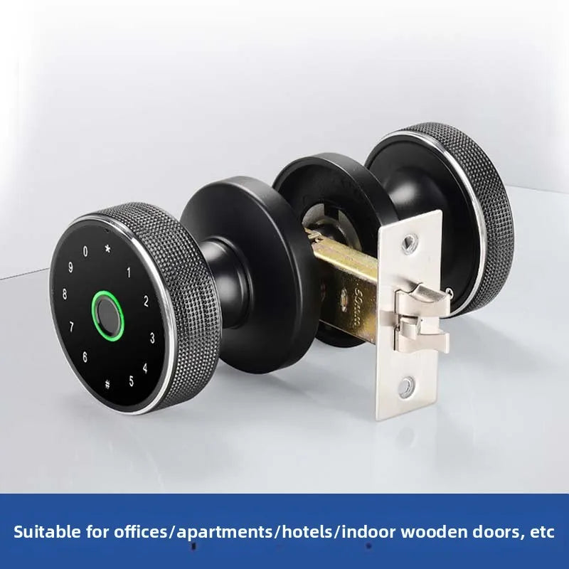 Spherical Fingerprint Lock Password Electronic Smart Lock Bedroom Apartment Homestay Spherical Fingerprint Lock