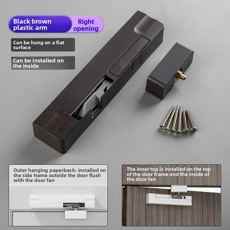 Household Anti-clamp Silent Door Buffer – Hydraulic Auto Closer