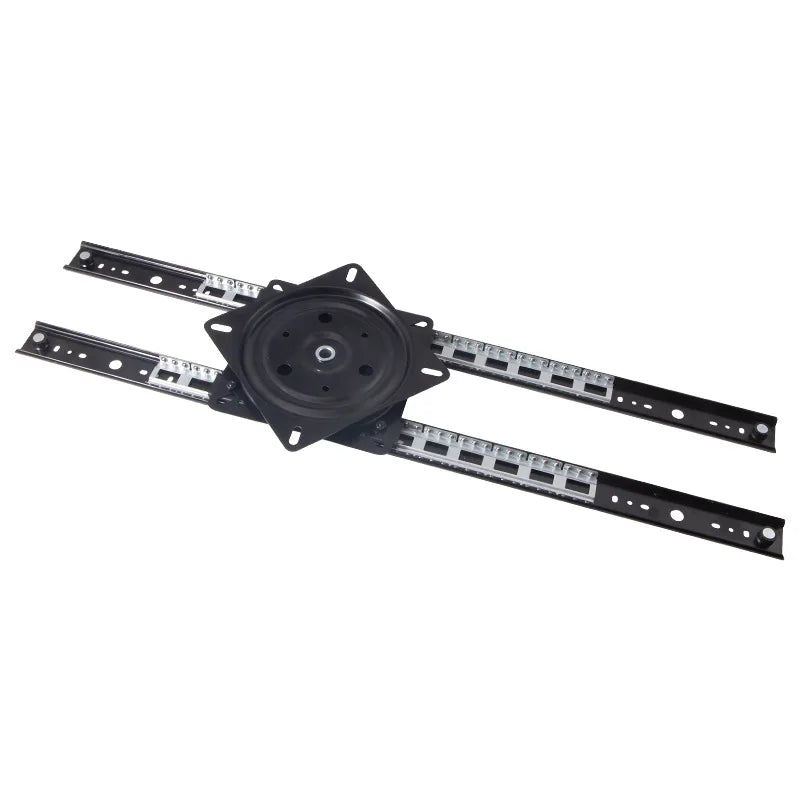 Translation Rotating Island Slide Rail Hardware Accessories Retractable Table Bar Guide Rail Pull Middle Island Rail Slide