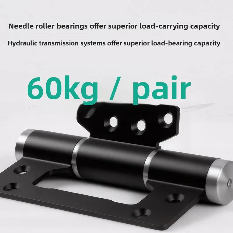 Hydraulic Buffer Invisible Hinge for Hidden Wooden Doors – Automatic & Silent