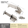Top-mounted Cabinet Upturn Door Support Rod with Hydraulic Damping