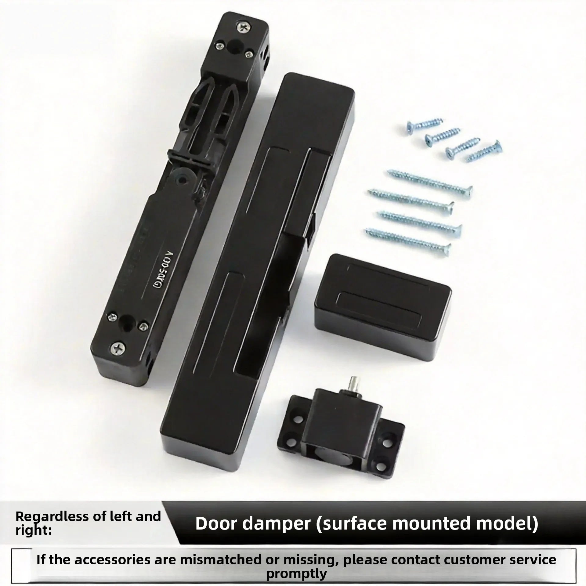 Swing Door Damping Buffer External Door Automatic Door Closer Anti-clamping Hardware Accessories