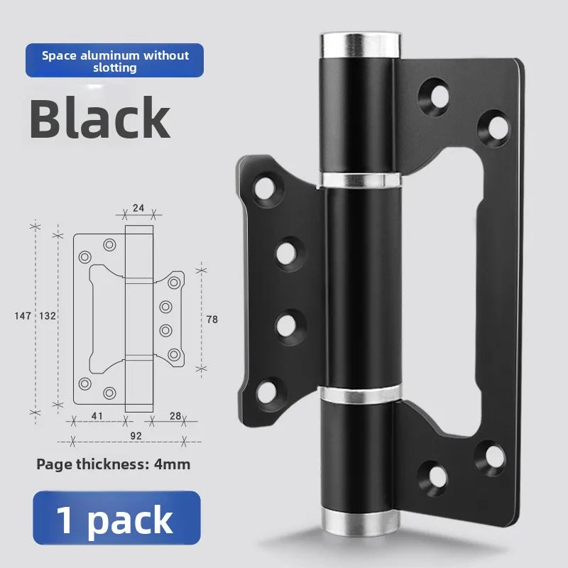 Hydraulic Buffer Invisible Hinge for Hidden Wooden Doors – Automatic & Silent
