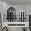Vintage LOFT Water Pipe Stairs Handrails Simple Modern Loft Fence Restaurant Bar Railing Industrial Wind Fence Floor