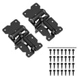 PVC Fence Door Hinge Garden Door Accessories Hinge Fence Hinge Bolt