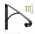 (Customization) Wall Installation 1-2 Steps White Handrails Outdoor Step Handrails Wrought Iron Stair Handrails