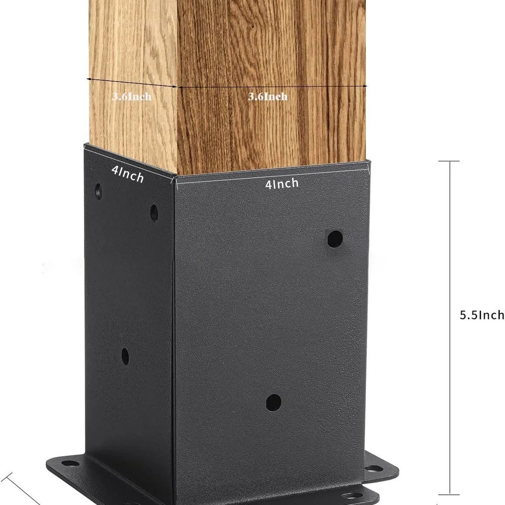 Pergola Post Mailbox Handrail Bracket Pergola Bracket Deck Post Support Fence Post Base Pergola Kit