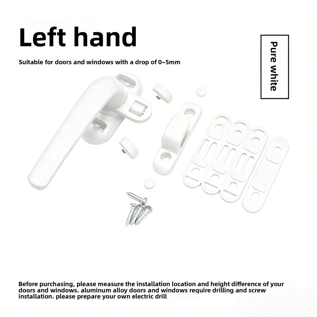 Internal and External Opening Universal Casement Window Sliding Window Aluminum Alloy Door and Window Handle Accessories
