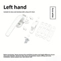 Internal and External Opening Universal Casement Window Sliding Window Aluminum Alloy Door and Window Handle Accessories