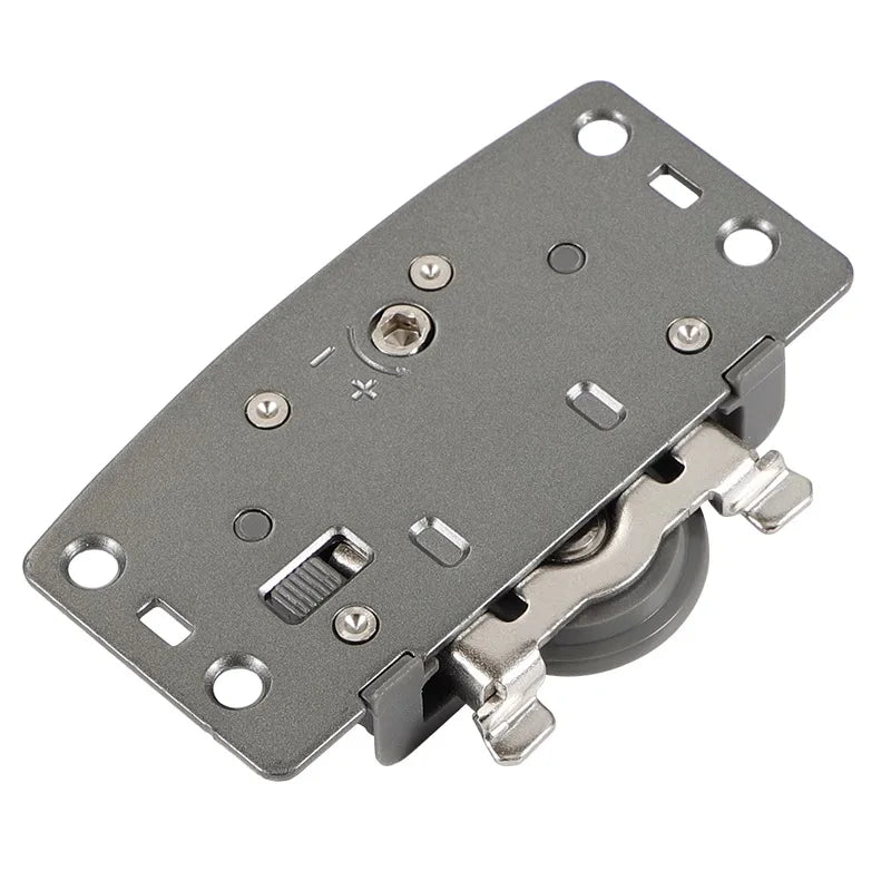 Furniture Sliding Door Pulley with Damping Cushion Accessories Sliding Door Track Pulley Silent Wardrobe Sliding Door Pulley
