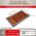 Multifunctional Telescopic Pants Rack Wardrobe Built-in Leather Jewelry Box Cloakroom Pull-up Pants Rack Pull Basket Storage Box