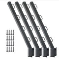 Fence Barbed Line Extension Arm Bracket Is Suitable for Outdoor Fences To Increase Height for Privacy and Pet Jumping