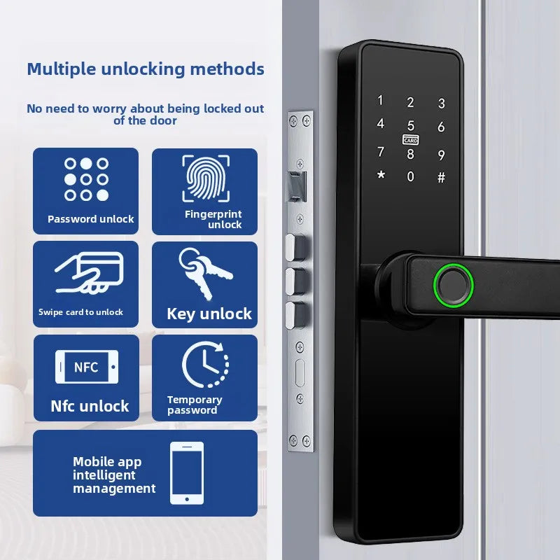 Smart Graffiti Smart Combination Lock Bedroom Door Integrated Lock