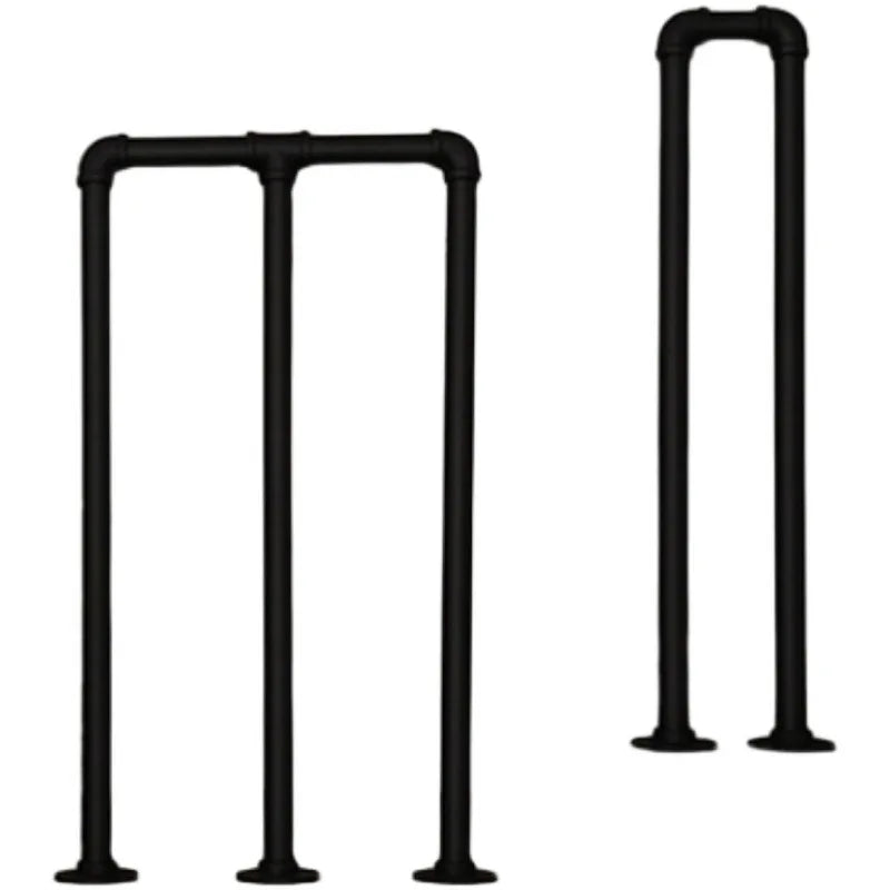 Simple Stair Handrail Household Elderly Children Household Fence Wrought Iron Water Pipe Indoor Creative Tone U-shaped Railing