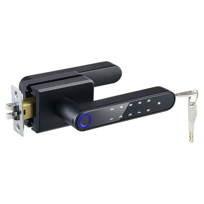 Broken Bridge Aluminum Fingerprint Smart Lock for Sliding Doors – Waterproof