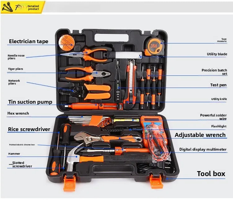 Hardware Tool Set, Multimeter Electrician Set of Tools, Electrical Maintenance, Computer Maintenance Taobao Wholesale