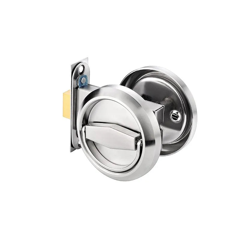 Household Pull Ring Anti-theft Dark Door Lock Hidden Double-sided Single Tongue Anti-theft Door Invisible Lock