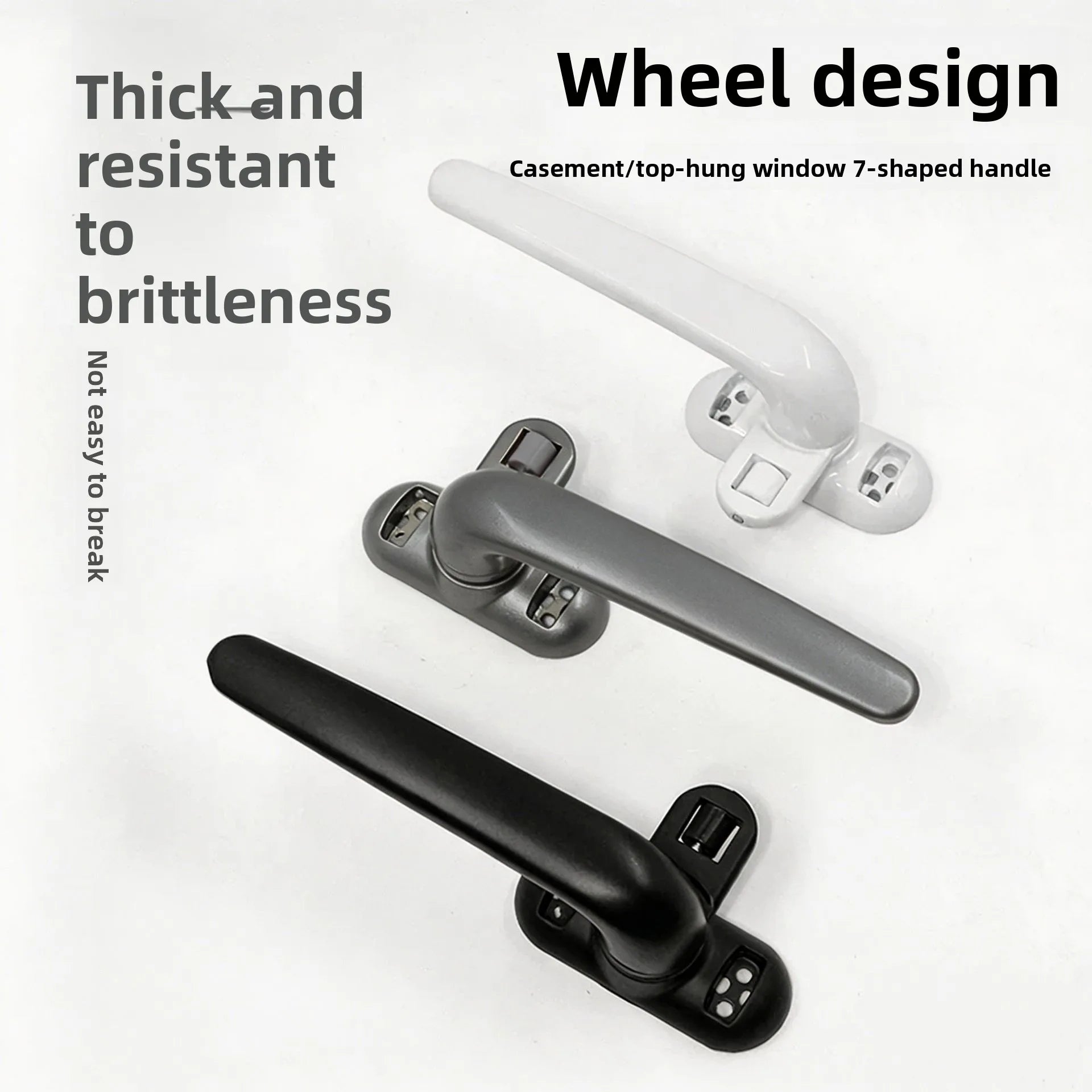 Internal and External Opening Universal Casement Window Sliding Window Aluminum Alloy Door and Window Handle Accessories